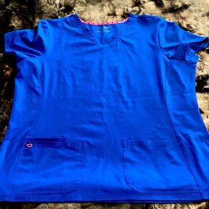 Heart soul Scrub top 3x